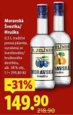Lidl MORAVSKÁ ŠVESTKA, HRUŠKA nabídka