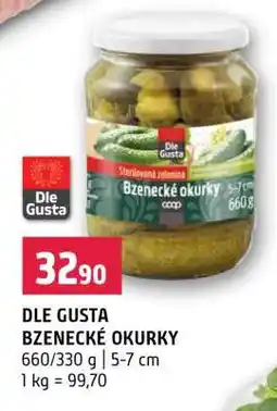 Terno DLE GUSTA BZENECKÉ OKURKY nabídka