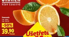 Lidl Pomeranče nabídka