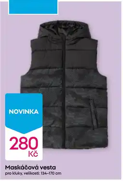 Pepco Maskáčová vesta nabídka