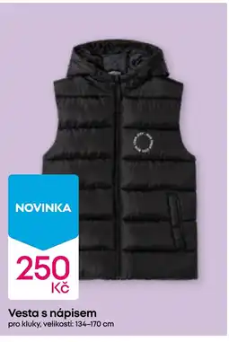 Pepco Vesta s nápisem nabídka