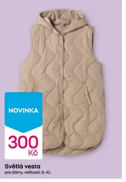 Pepco Světlá vesta nabídka