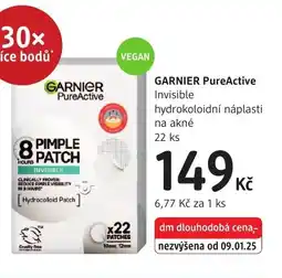 dm drogerie GARNIER PureActive Invisible hydrokoloidní náplasti na akné nabídka