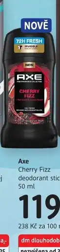 dm drogerie Axe Cherry Fizz deodorant stick nabídka