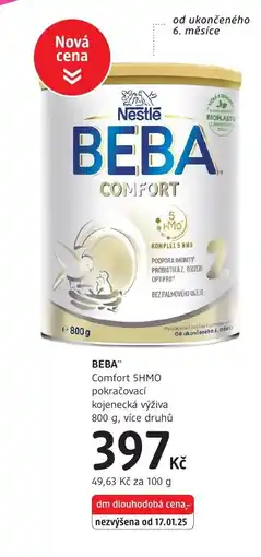 dm drogerie BEBA Comfort 5HMO nabídka
