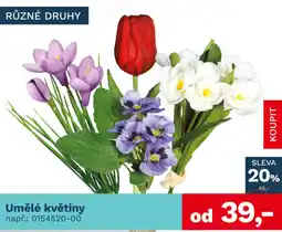 Asko Umělé květiny nabídka