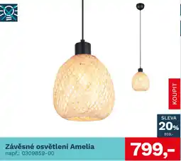 Asko Závěsné osvětlení Amelia nabídka