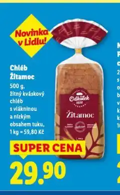 Lidl Chléb žitomoc nabídka
