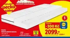 Lidl 7 zónová pěnová matrace nabídka