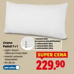 Lidl Polštář nabídka