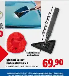 Lidl Čistič skel 2v1 nabídka