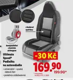 Lidl Podložka na autosedadlo nabídka