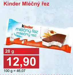PLUS JIP Kinder Mléčný řez nabídka