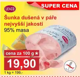 PLUS JIP Šunka dušená v páře nejvyšší jakosti nabídka