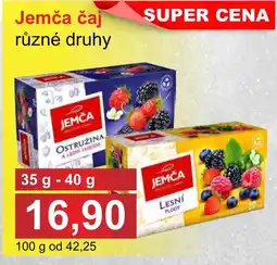 PLUS JIP Jemča čaj nabídka