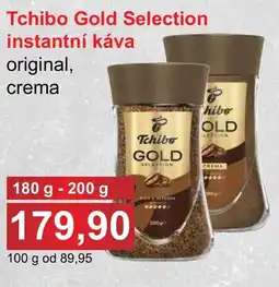 PLUS JIP Tchibo Gold Selection instantní káva nabídka