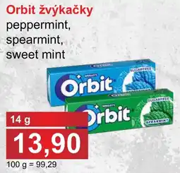 PLUS JIP Orbit žvýkačky nabídka