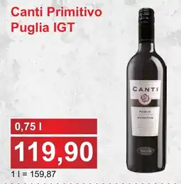 PLUS JIP Canti Primitivo Puglia IGT nabídka
