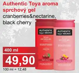 PLUS JIP Authentic Toya aroma sprchový gel nabídka