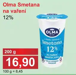 PLUS JIP Olma Smetana na vaření 12% nabídka