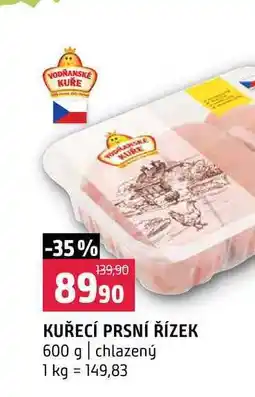 Terno KUŘECÍ PRSNÍ ŘÍZEK 600 g chlazený nabídka