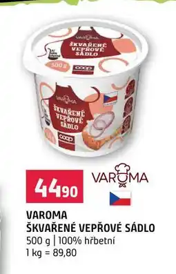 Terno VAROMA ŠKVAŘENÉ VEPŘOVÉ SÁDLO 500 g 100% hřbetní nabídka