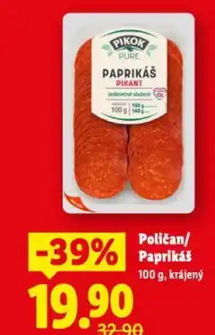 Lidl Paprikáš nabídka