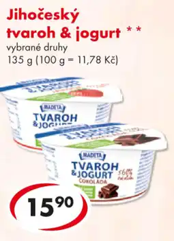 CBA MADETA Jihočeský tvaroh & jogurt nabídka