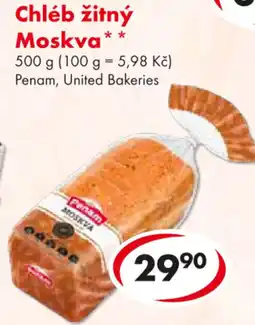 CBA Chléb žitný Moskva nabídka
