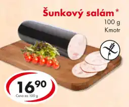 CBA Šunkový salám nabídka