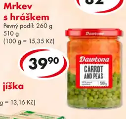 CBA Dawtona Mrkev s hráškem nabídka