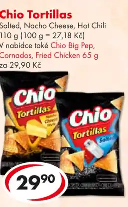 CBA Chio Tortillas nabídka