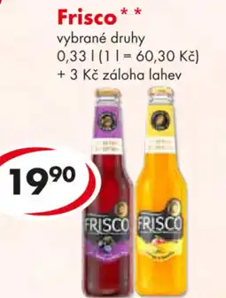 CBA Frisco nabídka