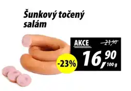 ZEMAN Šunkový točený salám nabídka