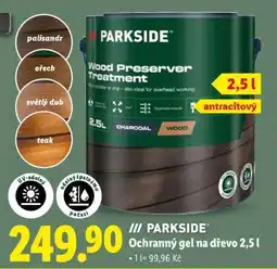 Lidl PARKSIDE Ochranný gel na dřevo 2,5 l nabídka