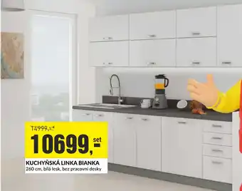 Kuchyňská linka bianka