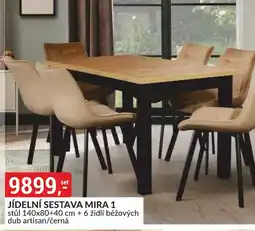 Baumax Jídelní sestava mira 1 nabídka