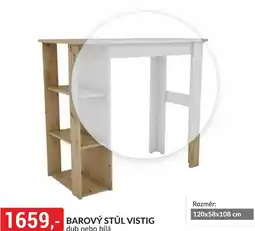 Baumax Barový stůl vistig nabídka
