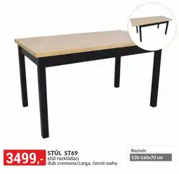 Baumax Stůl ST69 nabídka