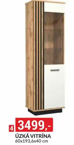Baumax Úzká vitrína nabídka