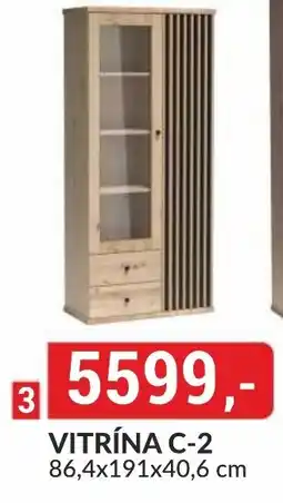 Baumax Vitrína C-2 nabídka