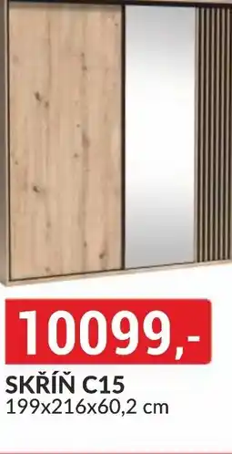 Baumax Skříň C15 nabídka