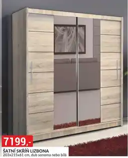 Baumax Šatní skříň lizbona nabídka