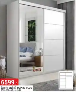 Baumax Šatní skříň top 23 plus nabídka