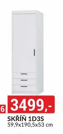 Baumax Skříň 1D3S nabídka