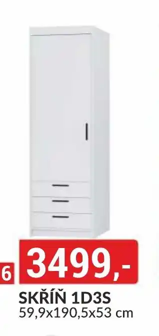 Baumax Skříň 1D3S nabídka