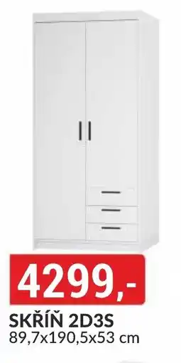 Baumax Skříň 2D3S nabídka