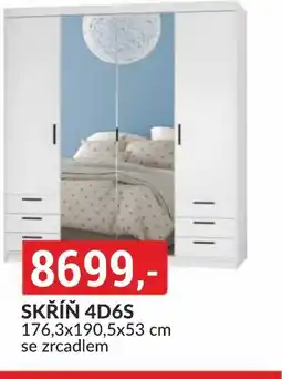 Baumax Skříň 4D6S nabídka