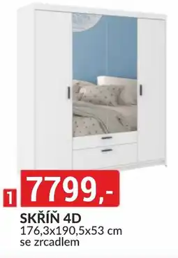 Baumax Skříň 4D nabídka