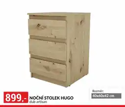 Baumax Noční stolek hugo nabídka